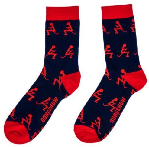Gongshow Caution-Celly Hard Socks